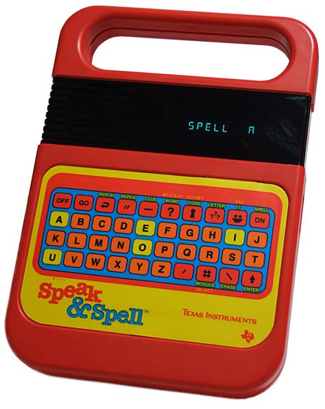 Speak & Spell (toy) - Wikipedia