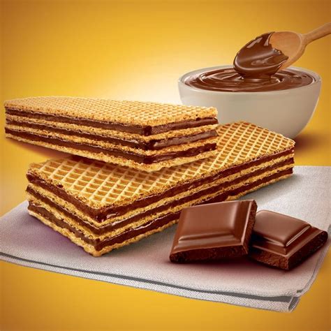 Bauducco Wafers | Food poster design, Biscuit packaging, Chocolate recipes