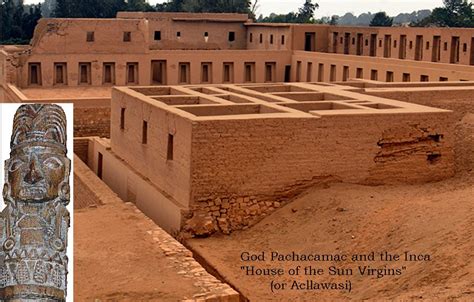 Pre-Columbian Pachacamac Site Dedicated To God Of Creation, Fire And ...