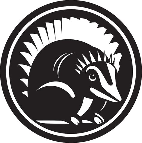 Premium Vector | Black armadillo symbol vector logo for strength and style graceful black ...