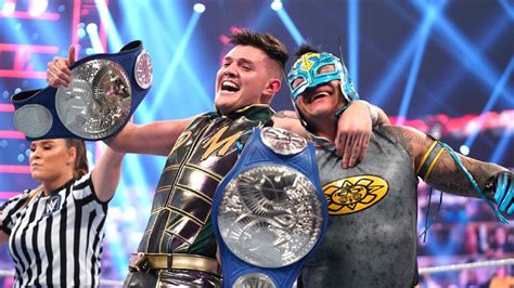 Rey Mysterio Wants to Win WWE Tag Titles with His Son Dominik on 'Raw'