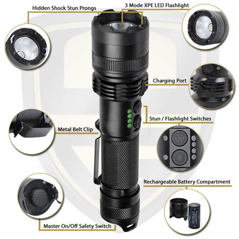 Tactical Flashlight Taser: Versatile and Powerful Self-Defense Tool