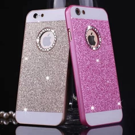 YUETUO luxury case for apple iphone 5 5s se acrylic pink pc cover for iphone5 s phone ...