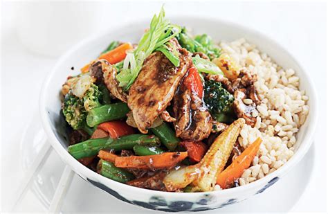 Spicy pork stir-fry - Healthy Food Guide