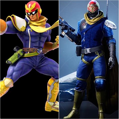 “Falcon Punch!!” - My Hunter’s Captain Falcon Cosplay 💙 : DestinyFashion