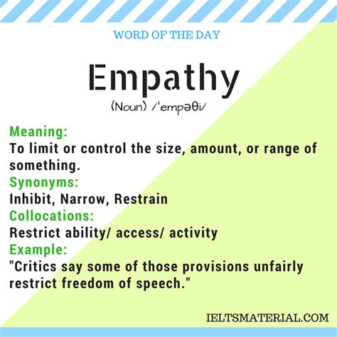 Empathy - Word Of The Day For IELTS Speaking And Writing