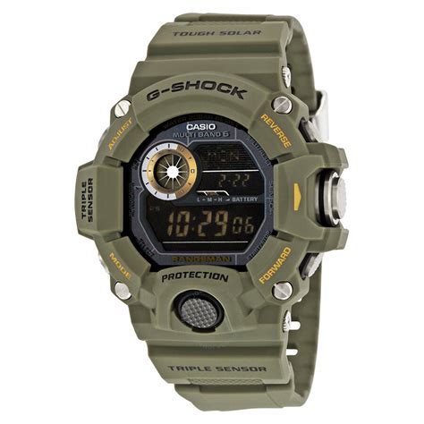 Casio G-Shock Digital Dial Green Resin Men's Watch GW9400-3CR - G-Shock - Casio - Watches - Jomashop