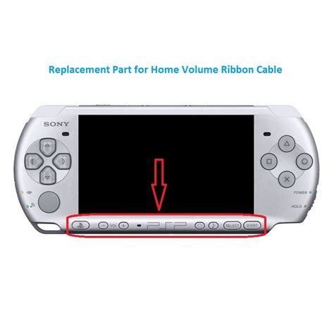 SONY PSP 3000 HOME VOLUME START SELECT Ribbon Cable Replacement parts ...