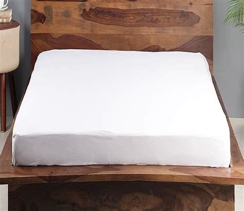 Buy White Terry Cotton King Size Waterproof Mattress Protector - (78 x ...