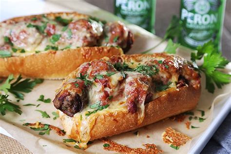 New York Style Meatball Hoagie Cheesy Meatball Sub – You Plate It ...