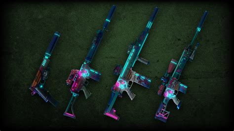 World War Z: Aftermath - Deadly Vice Weapons Skin Pack