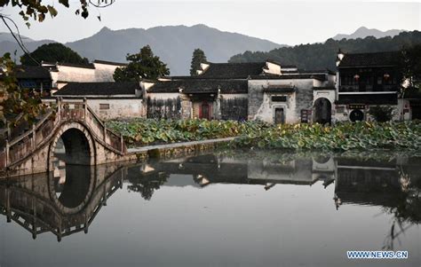 Hongcun Village preserves ancient buildings of Ming and Qing Dynasties ...