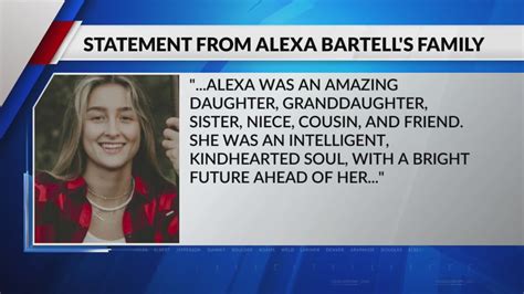 How you can help Alexa Bartell’s family honor her memory - YouTube