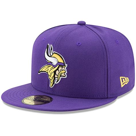 New Era Minnesota Vikings Purple Omaha 59FIFTY Fitted Hat