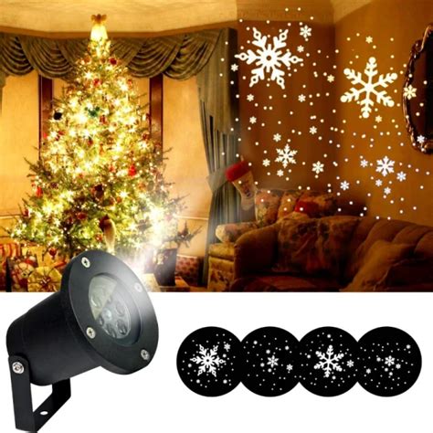 Christmas window Projector - Snowflake Laser Projector Waterproof, Xmas ...