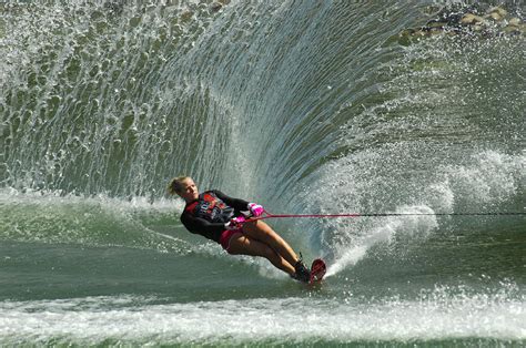 Water Skiing Magic Of Water 27 Photograph by Bob Christopher