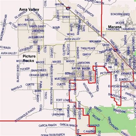 MARANA UNIFIED SCHOOL DISTRICT West Of I-10