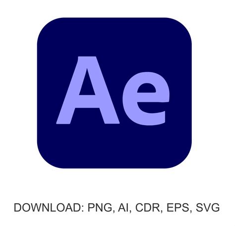Adobe After Effects Logo SVG Vector | PNG - FREE Vector Design - Cdr, Ai, EPS, PNG, SVG