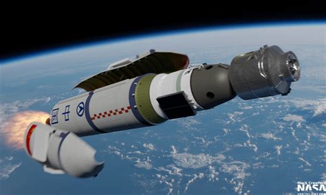 China lanza nave espacial tripulada para construcción de su estación ...