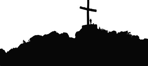 Silhouette Christian cross Clip art - hill png download - 8000*3584 - Free Transparent ...