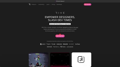 Rive - Curated Design