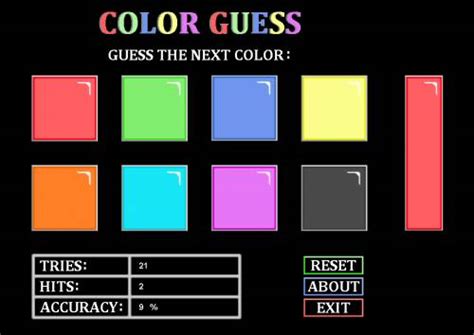 M484 Games - Color Guess