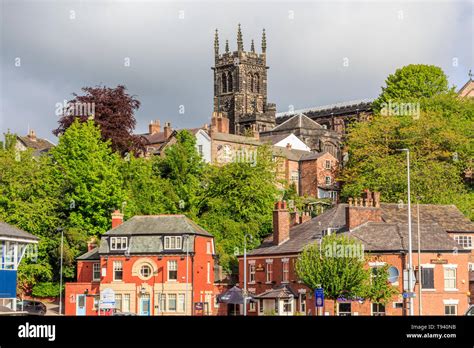 Macclesfield Town Centre, CHeshire, England, UK, GB Stock Photo - Alamy