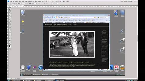 Screen Capture and Edit in Photoshop - YouTube