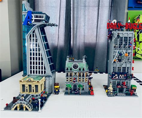 LEGO Avengers Tower, Sanctum, & Daily Bugle : r/marvelstudios