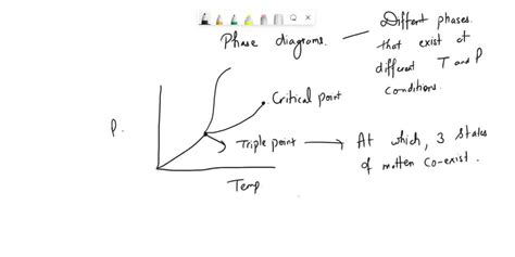 SOLVED: Explain what the triple point and the critical point on a phase ...