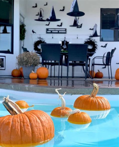 15+ Halloween Pool Party Decoration Ideas | Outdoor halloween ...