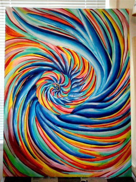 Fibonacci Spiral Art