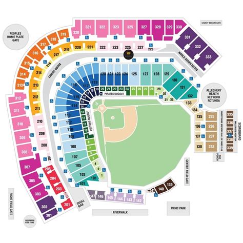 Pirates 3d Seating Chart