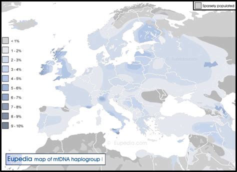 Haplogroups N1a & I (mtDNA) - Eupedia Ancestry Dna, Genealogy Research ...