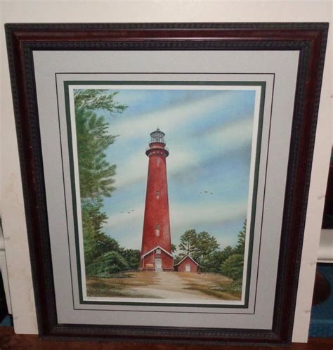 Kevin McBride Framed Limited Edition Lighthouse Print Signed 87/500 | #1917087014