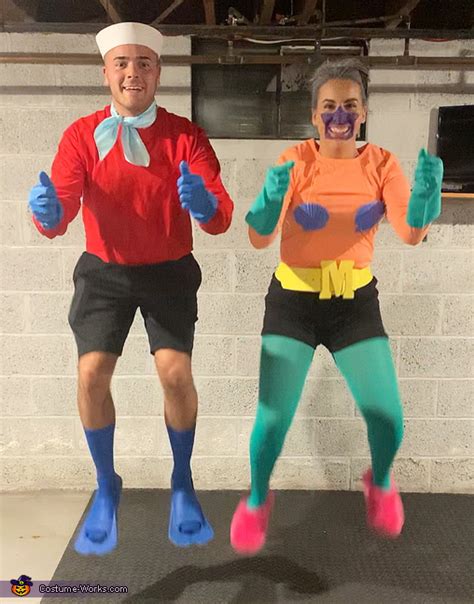 SpongeBob SquarePants Mermaid Man and Barnacle Boy Costume