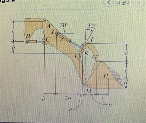 Solved Part D-A tractor Shovel The tractor shovel shown | Chegg.com