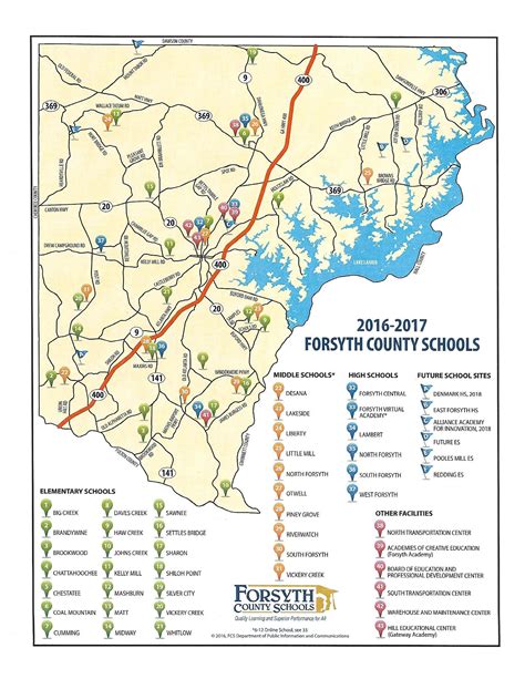 Map Of Forsyth County Ga - Maping Resources