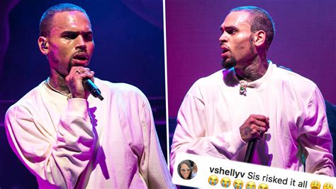 Chris Brown Shocks Fans By Kissing Dancer On Stage During Concert ...