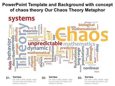 Powerpoint Template And Background With Concept Of Chaos Theory Our ...