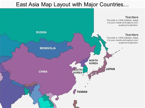 East Asia Map Countries