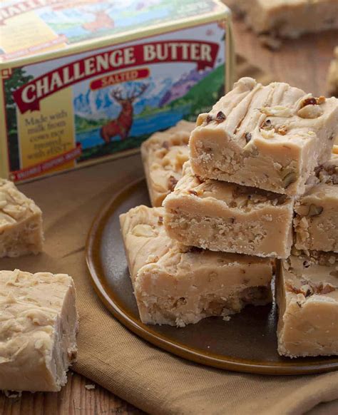 Real Maple Walnut Fudge - i am baker