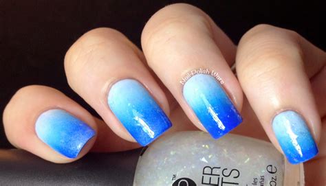 Ombré Gradient Nail Art - Sparkly Polish Nails