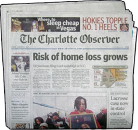 Charlotte Observer. The Charlotte Observer is in the Charlotte, NC DMA. The Charlotte Observer ...