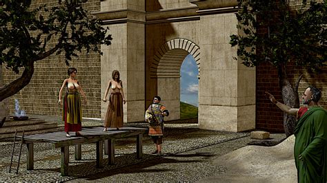 ArtStation - Roman Slave Market 100AD (1st preview)