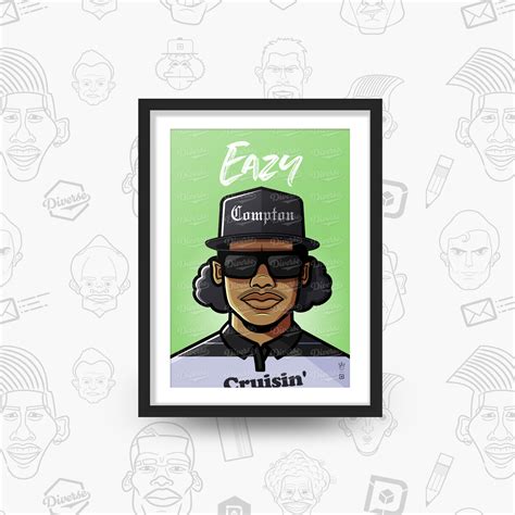 EAZY-E West Coast Legends Series: A4 Poster of Legendary - Etsy