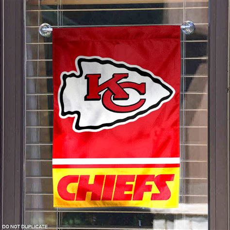 WinCraft Kansas City Chiefs Double Sided Garden Flag Patio, Lawn ...