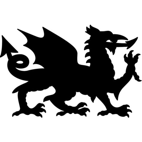 Welsh Dragon Wales Symbol Wall Sticker