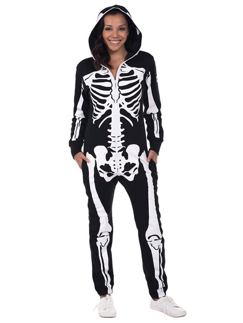 Buy Tipsy Elves Halloween Skeleton Costume for Women - Comfy Easy Adult ...