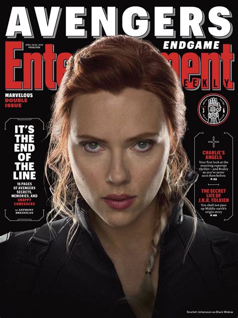 Scarlett Johansson - Entertainment Weekly Magazine April 2019 Cover ...